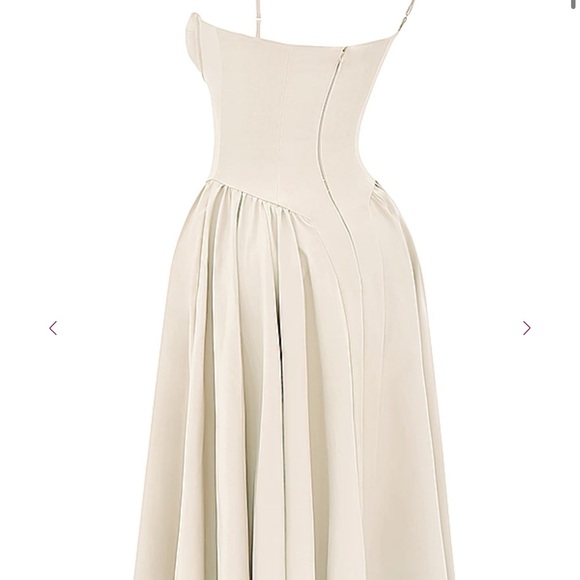 House of CB Elegant Cream Women's Dress - Picture 4 of 5